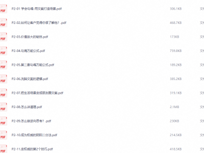 朋友圈365天勾魂文案教程，私域成交文案学习