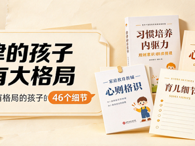 《自律的孩子有大格局》让孩子自主性成长的46个细节